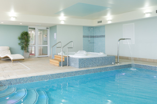 Swimming pool at the Trefeddian hotel