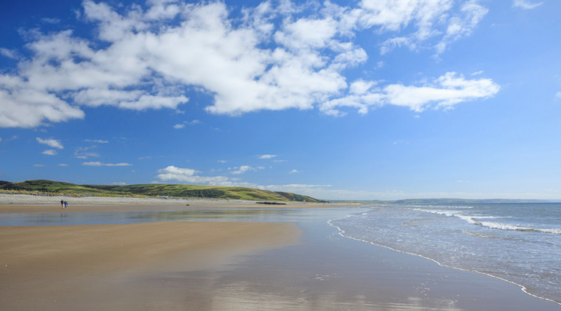 Aberdyfi beach