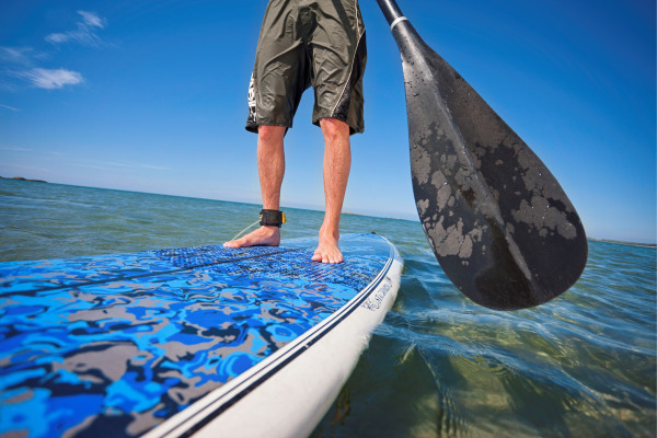 Paddleboarding at Aberdovey
