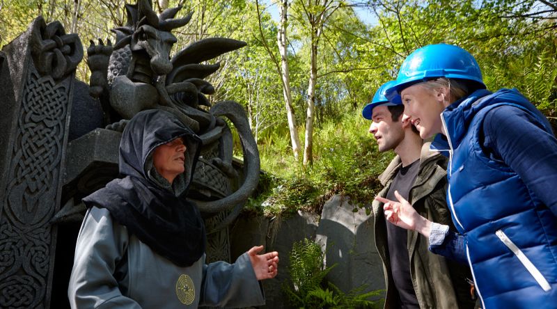 Corris Craft Centre and King Arthurs Labyrinth
